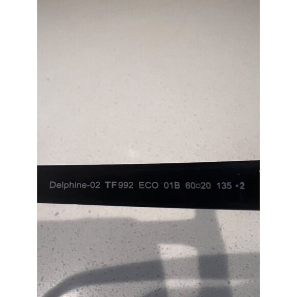 TOM FORD Delphine 02 TF992 60mm oversized Gradient Sunglasses - Picture 8 of 9